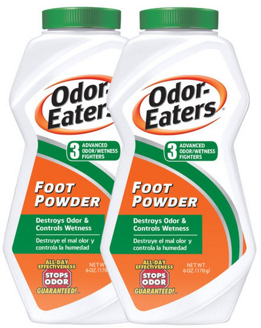 오더이터 파우더170gx2통 신발 구두 부츠 운동화 발냄세 발냄새제거제, 2개, 170g