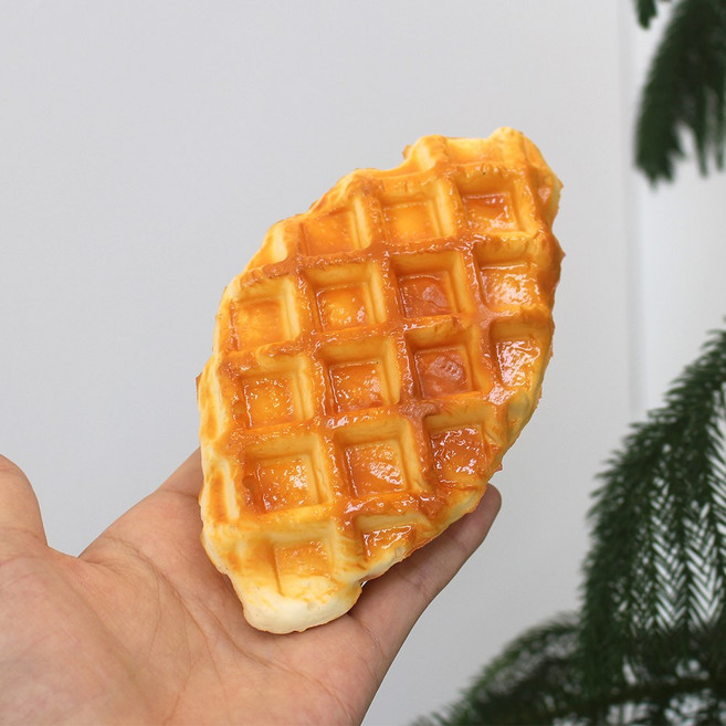 [왓위셀] 크로플 모형 1P 크로아상 빵 장식