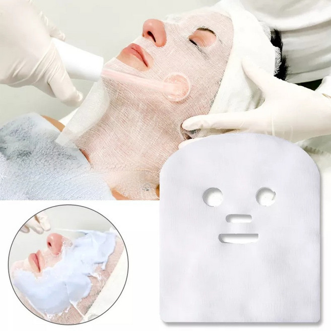 비엠 모델링팩거즈 홈케어 팩 부자재 모델링팩 거즈 피부샵 셀프케어 순면거즈, 1개