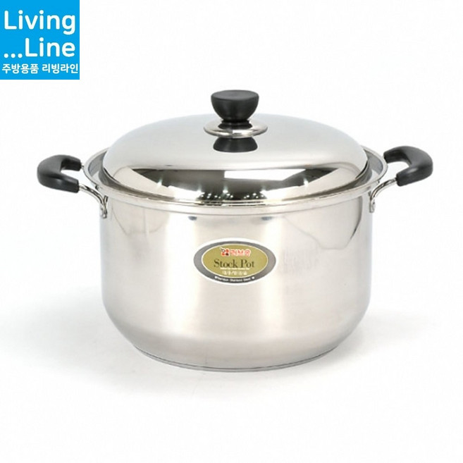 스텐 대용량 곰솥 국솥 곰국 찜솥 국수 육수 갈비찜 탕냄비 업소용 가정용 예쁜 냄비 곰국 곰탕 찜기 찜냄비 찜통 열탕 소독냄비, [LL] 러브송-대용량곰솥 28cm, 1개