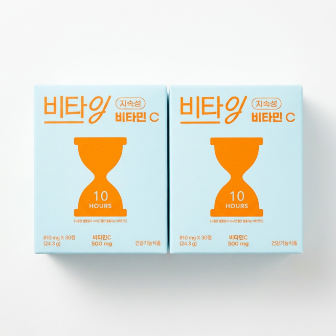수험생 직장인 부모님 영양제 솔루티 비타잉 지속성 비타민C 10시간 지속 메가도스 천연비타민, 2개, 30정