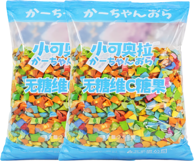 베트남 과일캔디 민트향 대용량 무설탕 혼합믹스, 2개, 2.5kg