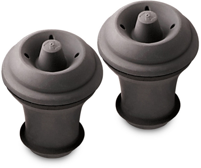 바큐빈 배큐엄 와인 스토퍼 2개입, Black, 1개