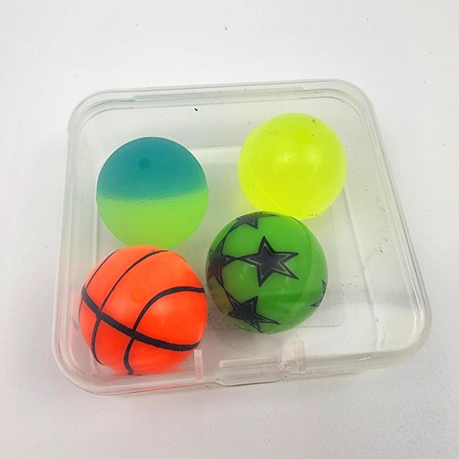 [무료배송/당일배송] 캐릭터 탱탱볼 4P 케이스 얌체공 세트 [엘리빅마켓], 1케이스