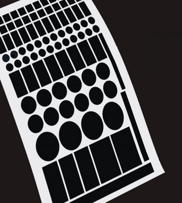 부루샵 불빛차단 스티커 불빛가리개스티커 멀티탭암막스티커