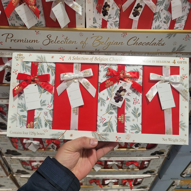 코스트코 구드런 4상자세트 초콜릿 516g