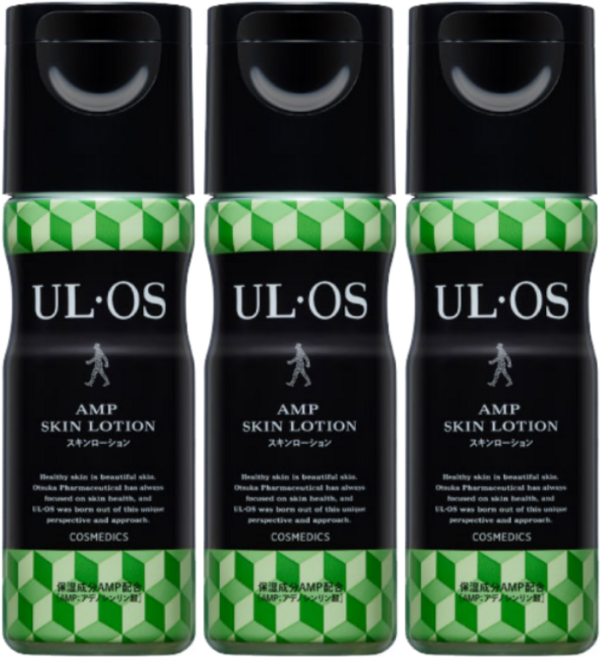 일본 우르오스 스킨로션, 3개, 120ml