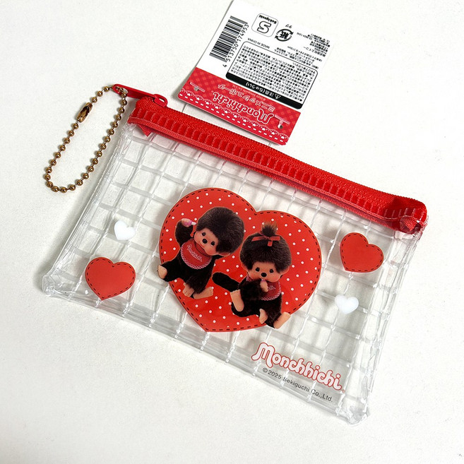 일본 정품 몬치치 미니 파우치 카드지갑
