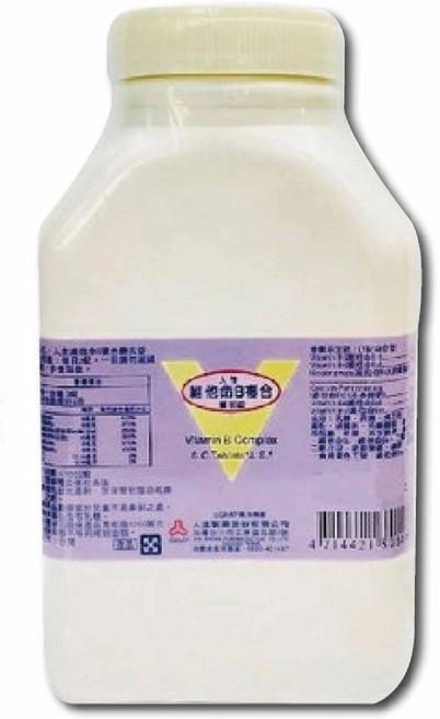 人生製藥 維他命B複合糖衣錠, 1個, 1002顆