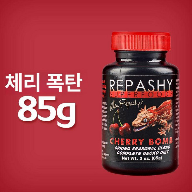 레파시 그럽 앤 후르츠 그럽스 프룻 GNF 슈퍼푸드 다양한용량, 체리 폭탄 85g, 1개, 1L
