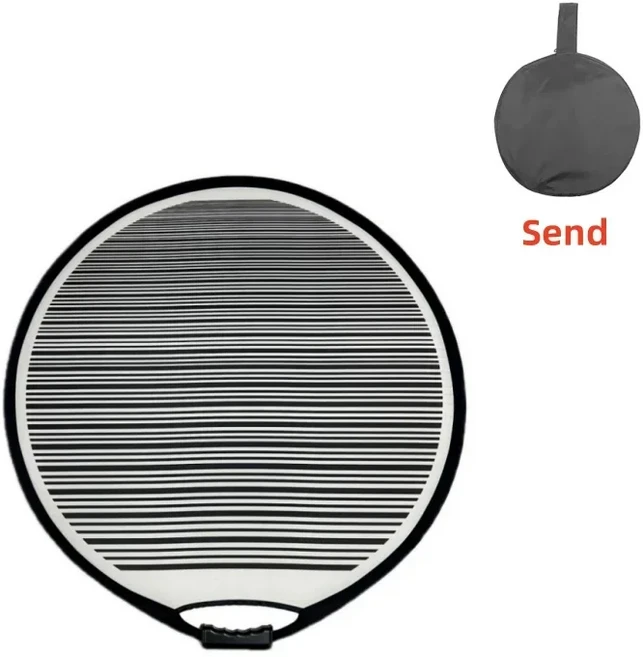 80cm 덴트 리페르 플라티네 자동차 덴트 제거 체크 도구 원형 유연 접이식 휴대용 라이트 리페르