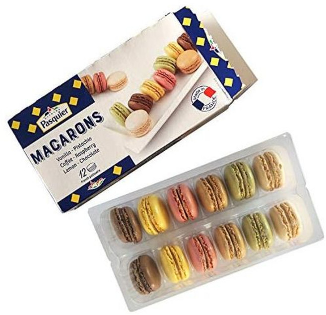 마카롱 1박스 12개 프랑스산 브리오슈 파스키에