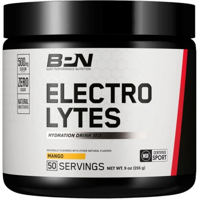 스포츠 운동 음료 믹스 파우더 BARE PERFORMANCE NUTRITION 베어 퍼포먼스 뉴트리션 BPN 일렉트로라이트 수분 보충 무설탕 전해질 나트륨 감미료 사용, 망고 - 쿠팡