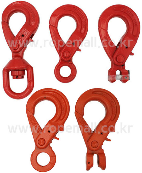 안전후크 국산 크레비스 클레비스 스위블 유럽식안전고리 체인후크, 유럽식크레비스안전후크(중국), 1개