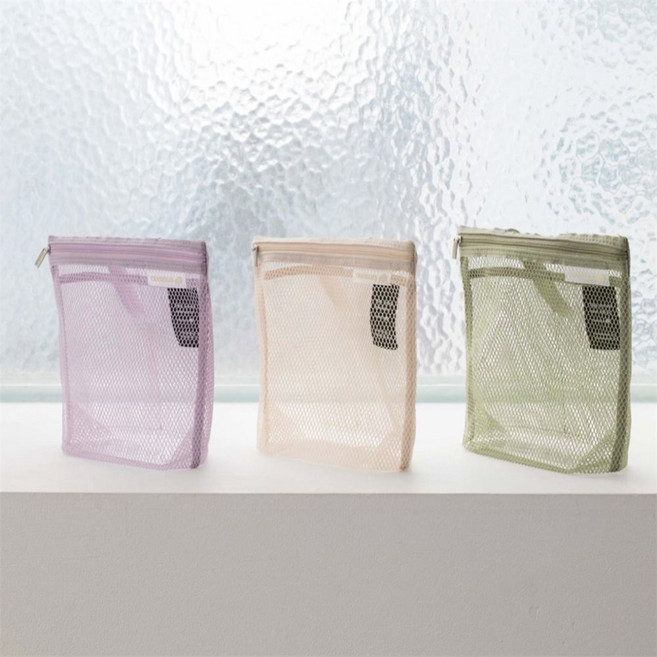 트래블러스_메쉬파우치 슬림 미디움 v.5