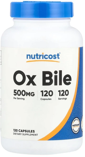 아이허브 소 담즙 500mg 캡슐 120정, 1개 - 쿠팡