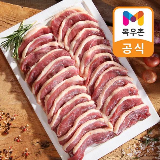 목우촌 1등급 오리로스, 6개, 130g