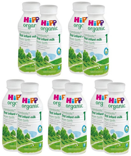 힙 1단계 영아 액상 분유 470ml, 10개