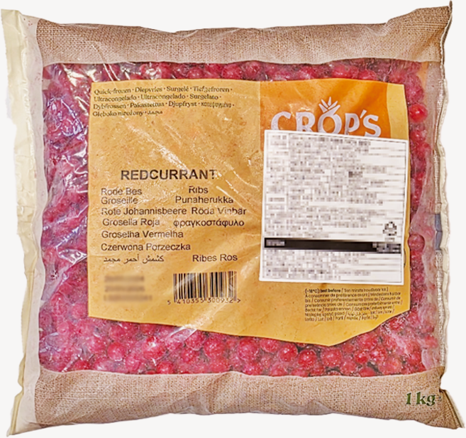 유로고메이 냉동 레드커런트 (드라이아이스 포장 무료제공), 1개, 1kg