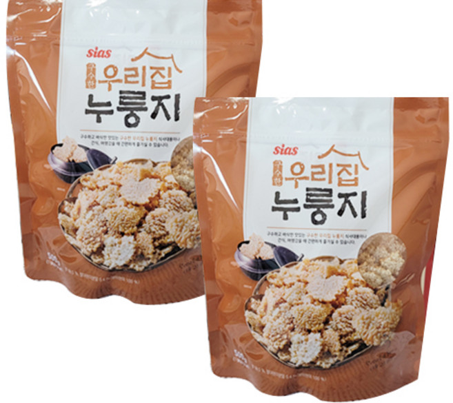 우리집 누룽지 500g x 2개