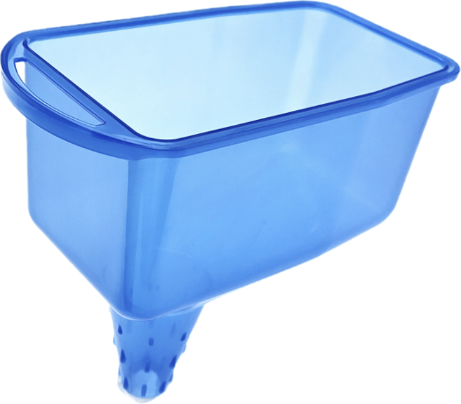 자동차 오일 깔때기 / 엔진 오일 깔대기, 1개, 파란색