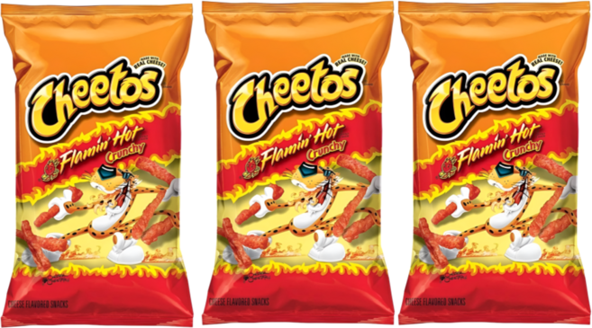 치토스 미국 대용량 플레이밍 핫, 226g, 3개