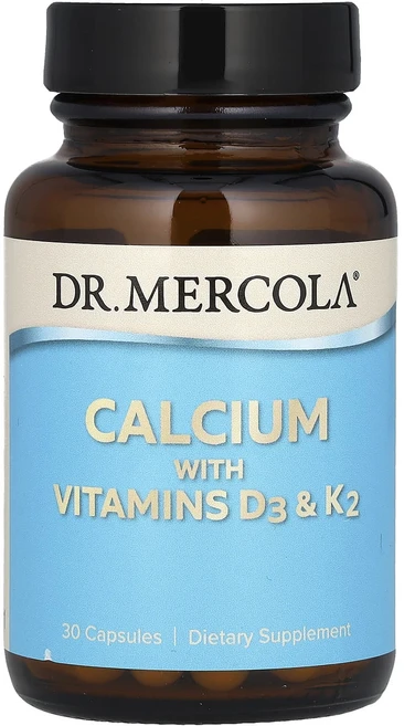 닥터머콜라 칼슘 비타민D3 앤드 K2 캡슐 30정, 4개 - 쿠팡