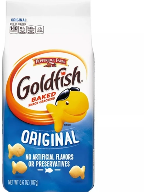 [미국직배송]페퍼리지팜 골드 피쉬 오리지널 187g Goldfish Original Crackers, 1개 - 쿠팡
