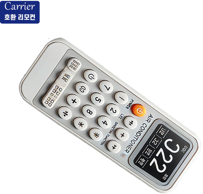 캐리어 천장형 냉난방기 DTQE301LAWWSX DTQE401LAWWSX CTV-Q1102CFX0 호환 리모컨 리모콘, 1개
