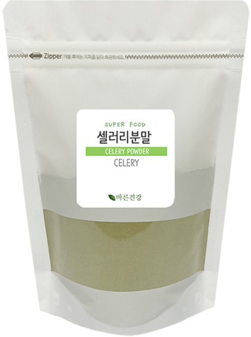 다른첨가물없이 국산 100% 셀러리가루 샐러리 분말 CELERY POWDER 지퍼백, 500g, 1개
