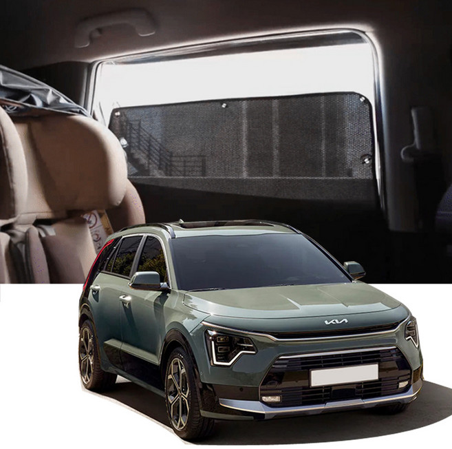 썬블럭 햇빛가리개 커튼 차박 니로 SG2 (22년~현재) 2열, 1개