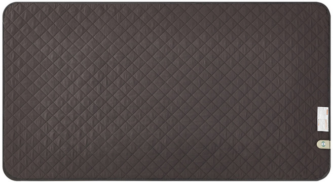 더안 EMF 탄소매트 전기장판 딥그레이 YN-2200, 싱글(100 x 180 cm)