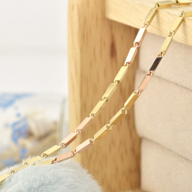 14k/18k 골드 데미니 체인 목걸이 45cm 남목걸이가능