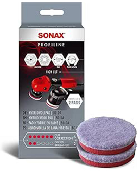 소낙스 하이브리드 울 패드 80MM(3.1인치) 2개입