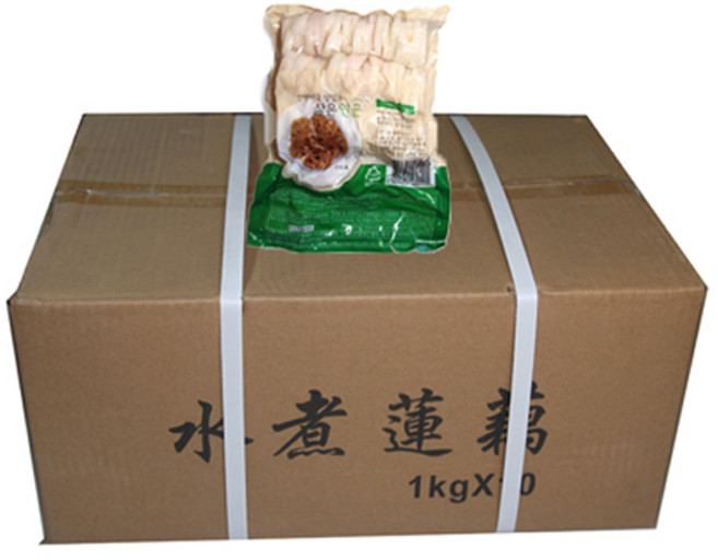 10kg 중국산삶은 자숙연근채 삶은연근체 데친연근체 데침연근채, 10개, 1kg