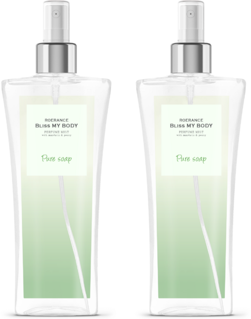 1+1 [로에랑스] 대용량 퍼퓸 바디 미스트 250ml, 06.바디미스트_퓨어솝, 06.바디미스트_퓨어솝, 2개