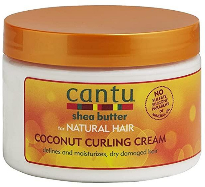 Cantu 코코넛 컬링 크림 355 ml (12 온스) (6팩), Cantu 코코넛 컬링 크림, 355 ml (12 온스