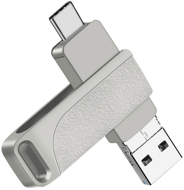 USB3.0 핸드폰 외장메모리 OTG C타입+아이폰8핀+USB 4in1 메모리, 1개, 256GB