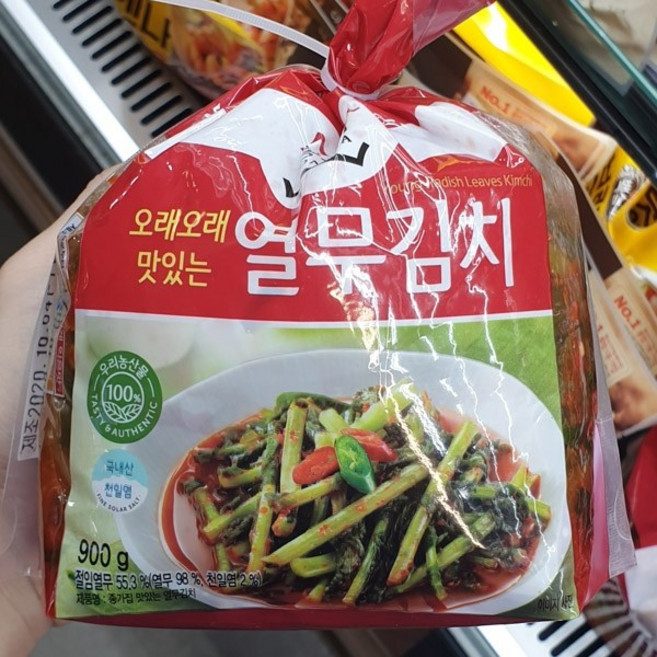 종가집 오래오래 맛있는 열무김치, 900g, 1개