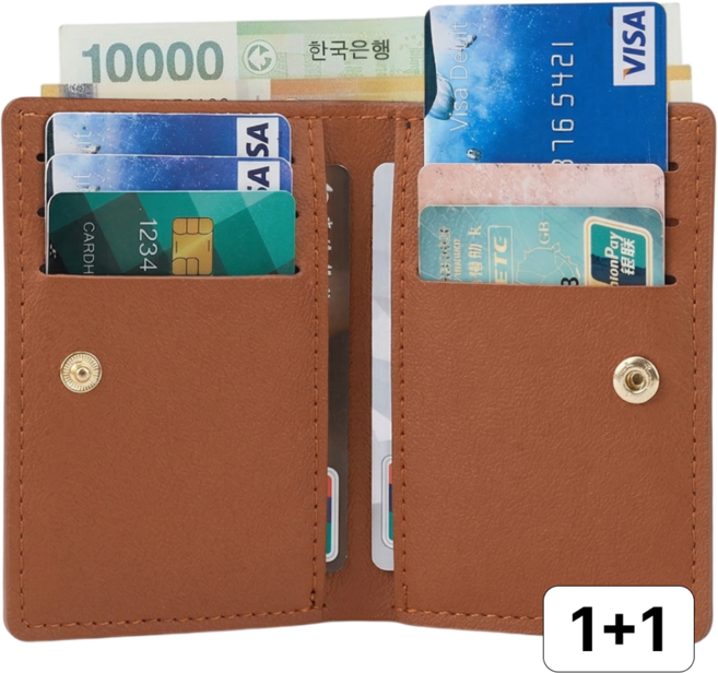 비바핏 심플 9칸 카드지갑