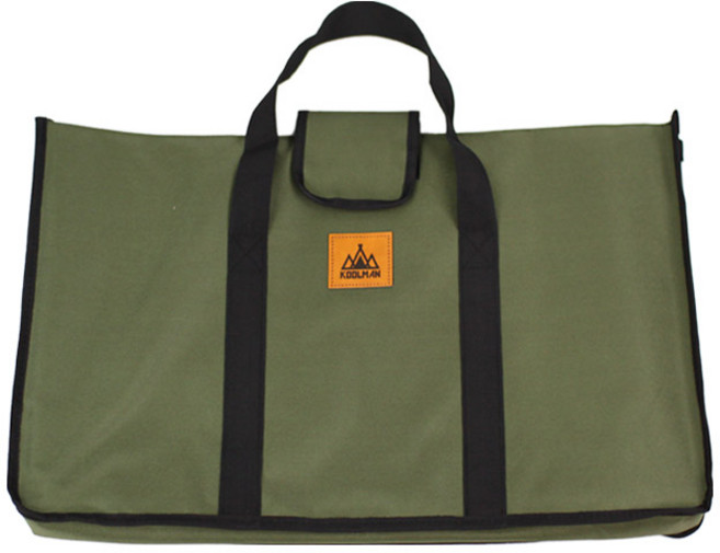 KOOLMAN(쿨맨) 다용도 사이드테이블 쿨러스탠드 BLACK, 1개, 1단, 쿨러스탠드 수납가방 - 올리브그린