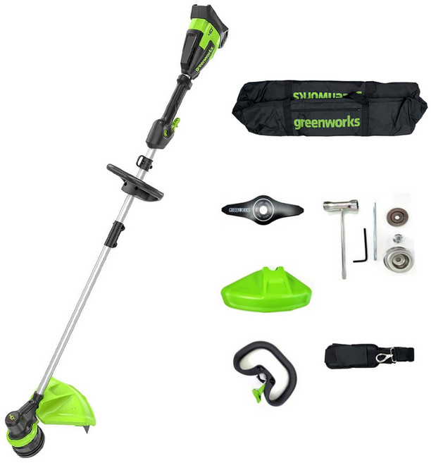 그린웍스 40V 전동 전기 예초기 충전식 잡초 벌초 잔디깎이, 예초기 본체(배터리/충전기 미포함), 1개