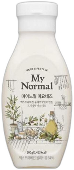 마이노멀 엑스트라버진 올리브오일 마요네즈 260g, 1개