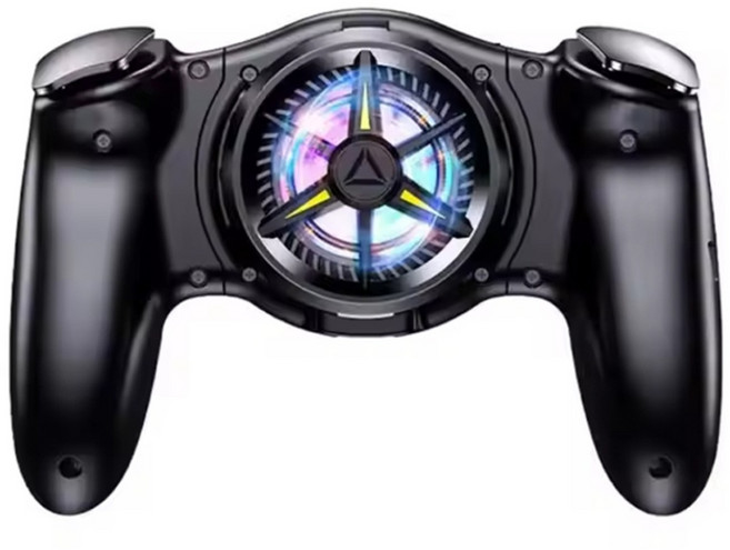 어썸컨셉 스마트폰 냉각쿨링 펠티어 소자 쿨러 게임패드 그립 컨트롤러 ACTC5, 1개, 블랙