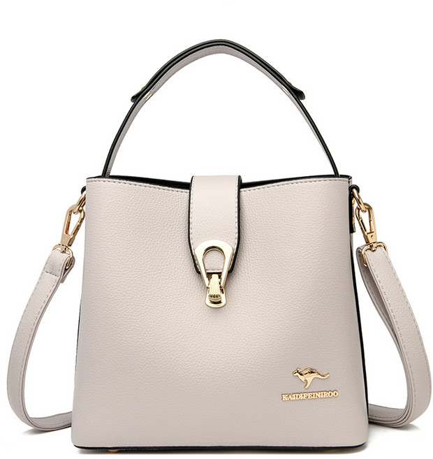 여자 크로스백 버킷백 심플한 방수 미니 숄더백 핸드백