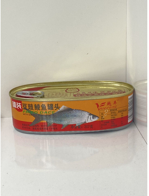 (배터짐) 중국식품 월봉파이 두시황어 통조림 생선조림 황어통조림, 207g, 3개