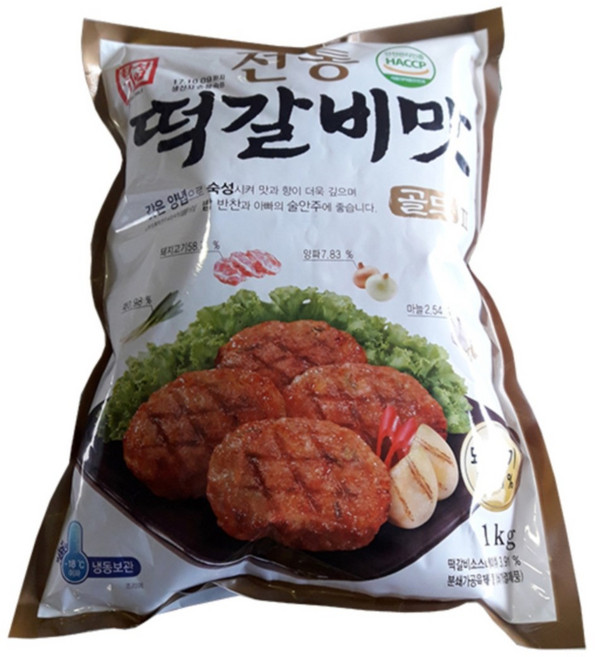 전통 떡갈비맛 골드2, 1개, 1kg