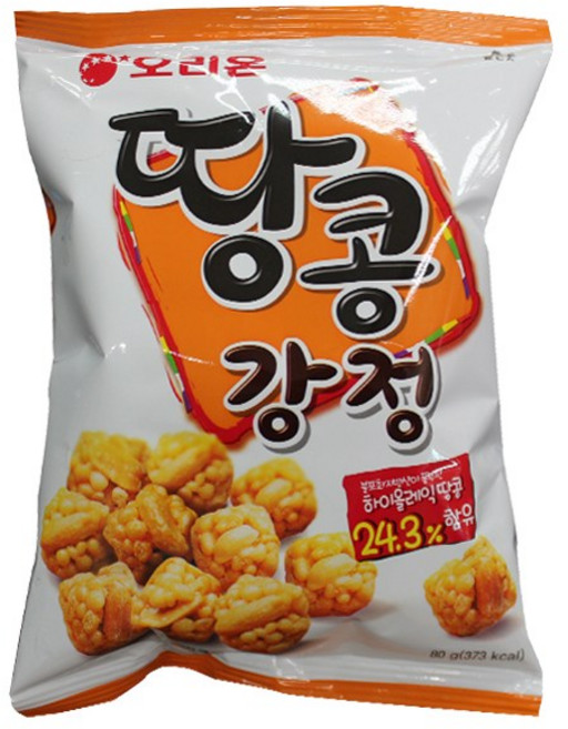 오리온 땅콩강정, 80g, 1개