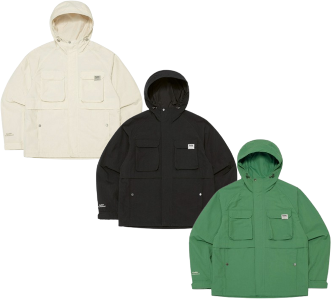 [국내매장판] 코닥 에센셜 안감 후드 자켓 택1-3color