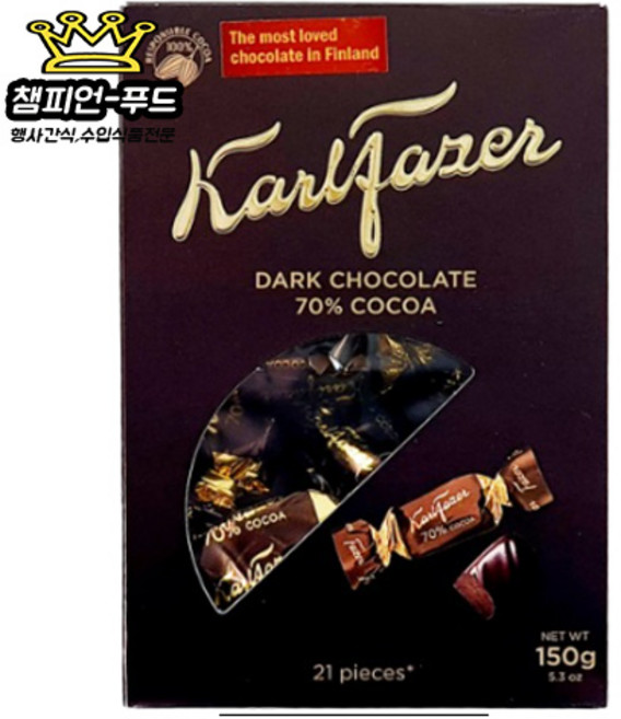 칼파제르 다크 초콜릿 150g, 1개